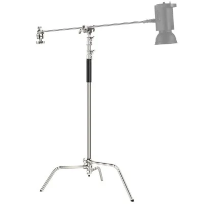 neewer (10087101)pure metal pro reflector arm _ silver